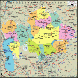 Kazakhstan Map