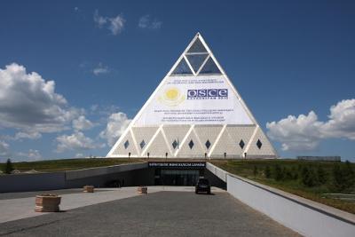 Palace of Peace and Accord in Astana OSCE 2010, <br>Credit to OSCE/Jonathan Perfect