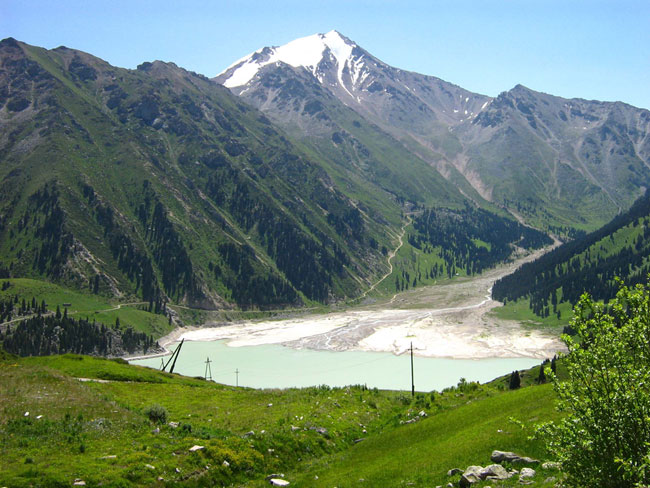 Almaty Lake in Summer