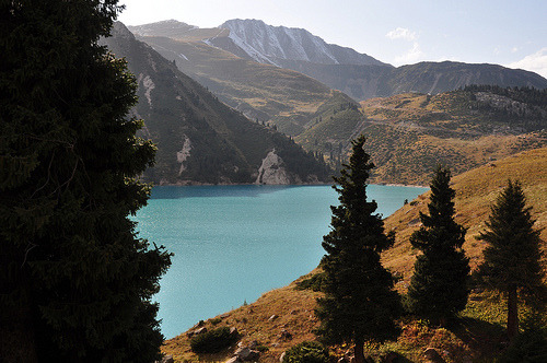 Big Almaty Lake in Autumn